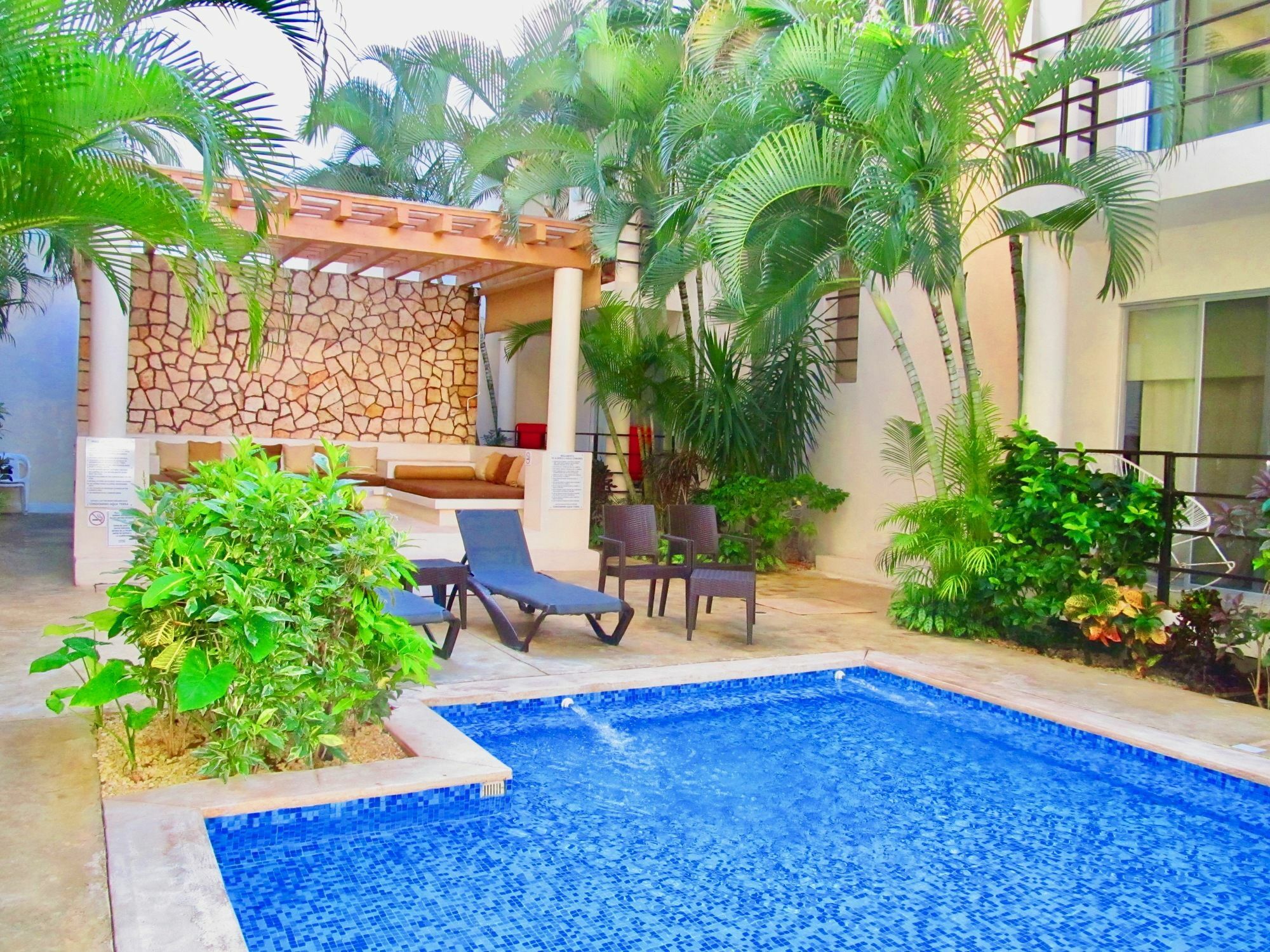 Aqua Terra - Quiet Condo For 4 Playa del Carmen Dış mekan fotoğraf